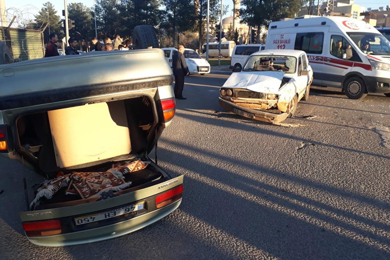 Şanlıurfa'da kaza: 6 yaralı Şanlıurfa'da kaza: 6 yaralı